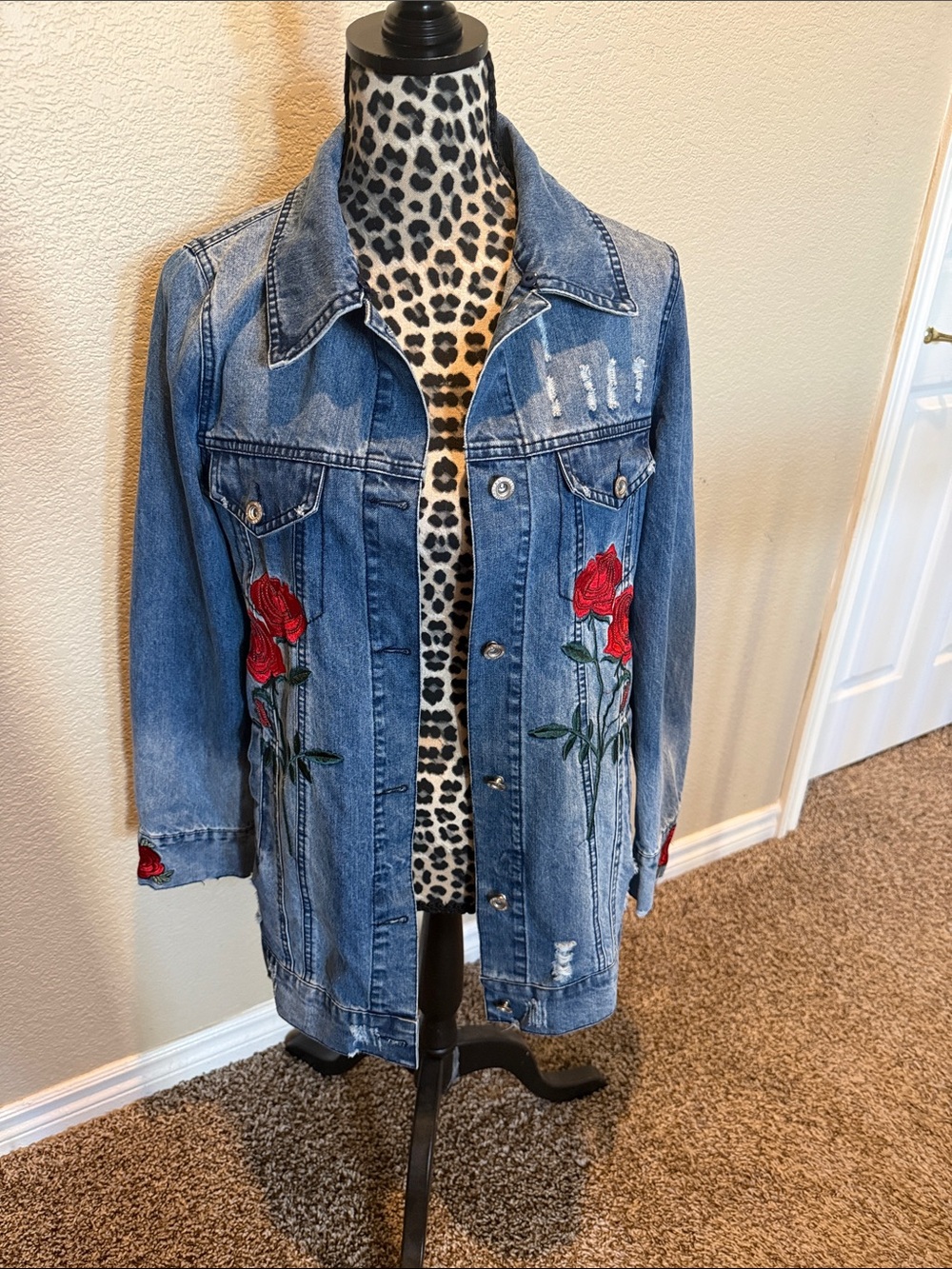 Coalition LA Light Blue Denim Jacket - Branded Interior Label